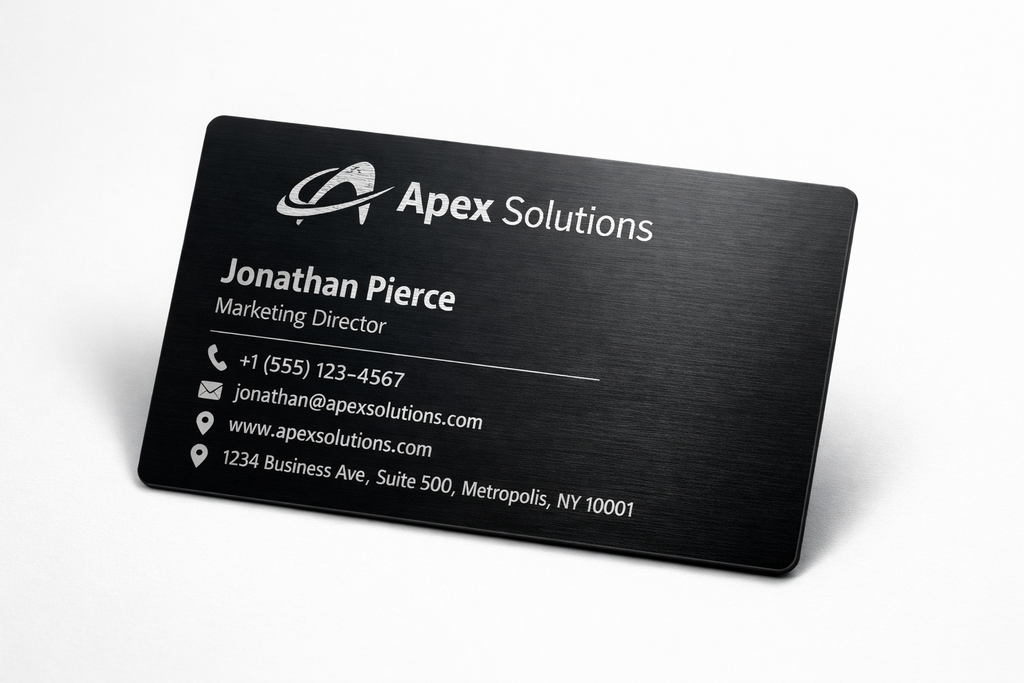 Metal Business Cards