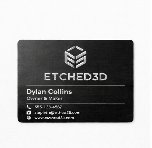 Metal Business Cards