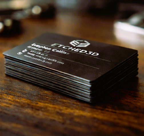 Metal Business Cards