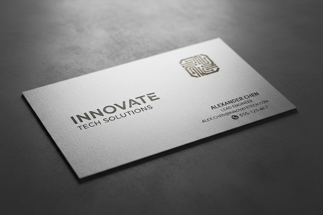 Metal Business Cards