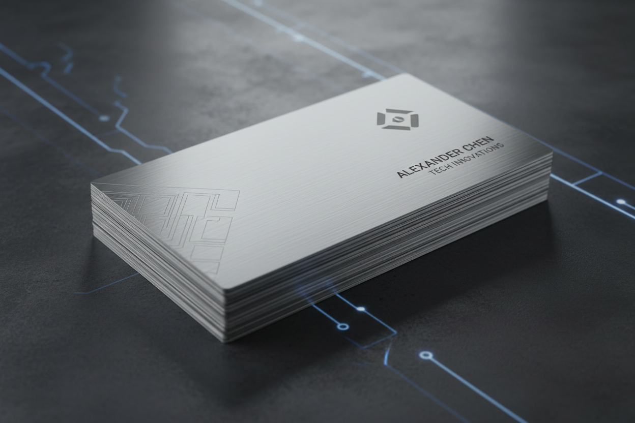 Metal Business Cards